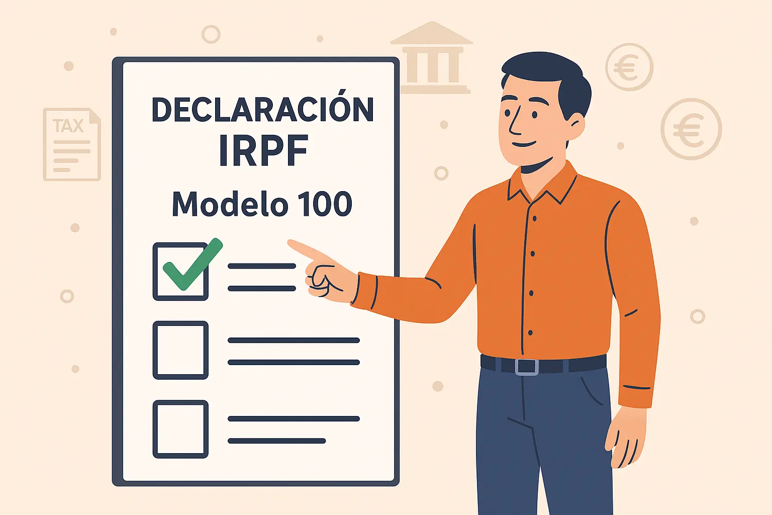 Imagen descriptiva Modelo 100 guia